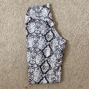 Balance Athletica Kingdom Collection Snake Print Leggings